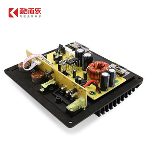Placa amplificadora de subwoofer para coche Kuole de 120W mono, 12V activa, integrada, de aleación de aluminio metálica de alta potencia - Product Image 2