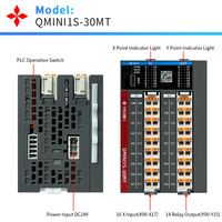 Controlador Lógico Programable PLC FX3U-20MT 30MT de 24 V CC, con 2-4 Puertos de Alta Velocidad de 100 KHz Integrados para Codificador, Motor Paso a Paso y Servo