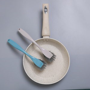 Dual Purpose Long Handled Dish Brush Nylon Bristles Household Cleaning Kitchen Bathroom Floor Brush - Product Image 2