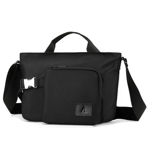 Sac messager vintage en nylon pour homme OEM avec décoration de lettres tendance, sacs à bandoulière - Product Image 5