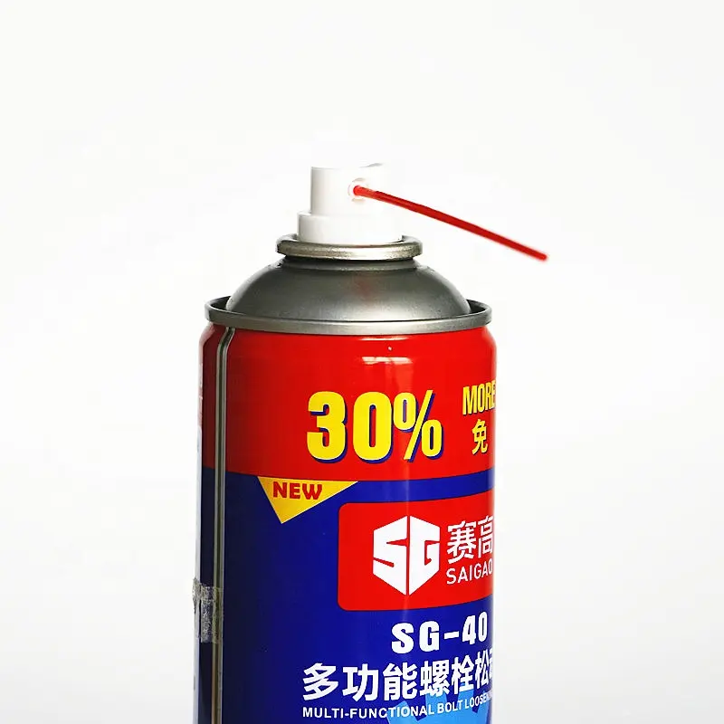 SAIGAO quality oil based Multi Functional car care machinery lubricant anti rust lubricant spray