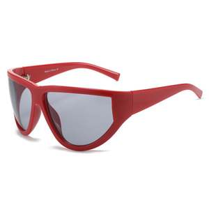 Gafas de Sol de Ciclismo con Logotipo Personalizado 2025, Montura Grande Colorida para Hombre y Mujer, Protección UV400, Gafas de Sol Extra Grandes Estilo Y2K - Product Image 6
