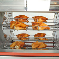 Vevor — four électrique pour poulet rôti manuel, avec 12 unités de cuisson Vertical