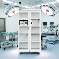 Armoire Automatisée pour Stockage en Laboratoire Cathéteristique, Intégration UHF RFID SDK ERP WMS, Accès Multi-Biométrique, 5 Étagères, 690L, Qualité Médicale