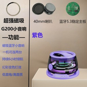 Smart Alarm Clock Mini Wireless Charger RGB Light USB-C Smart <strong>Speaker</strong> for Mobile Phones - Product Image 5