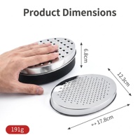 Nouvel arrivage : Râpe manuelle multifonction en acier inoxydable, portable et durable pour la cuisine quotidienne