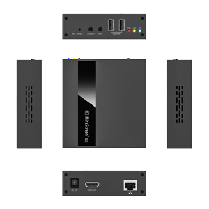 R14 MiraScreen 250m truyền tín hiệu thông qua mạng cáp LAN để chuyển HD video âm thanh HDMI KVM Cáp <span class=keywords><strong>Extender</strong></span> qua IP với <span class=keywords><strong>IR</strong></span> - Product Image 3
