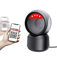 Pemindai Barcode 1D 2D Desktop, Pembaca QR, Platform Layar untuk POS PC, Supermarket, Toko Buku, Ritel, Mal