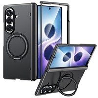 Casing Samsung Z Fold 8 dengan Stand 360 Derajat, Casing PC Keras Tahan Banting dengan Engsel untuk Samsung Galaxy Z Fold 8 Ultra