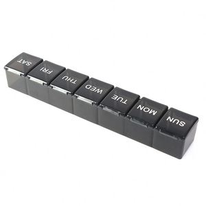 Boîte à pilules à 7 compartiments, personnalisable avec logo, best-seller de la semaine - Product Image 1