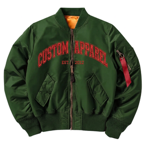 Factory Custom Logo Spring Autumn MCAFJ1 Pilot <b>Jackets</b> Windproof Waterproof Outdoor Bomber Flight <b>Jacket</b> for <b>Men</b> - Product Image 5