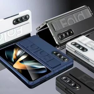 Dur PC Phone housse Pour Samsung <span class=keywords><strong>Z</strong></span> <span class=keywords><strong>Fold</strong></span> 4 Dragonne cas de Téléphone Mobile Pour Samsung Galaxy <span class=keywords><strong>Z</strong></span> <span class=keywords><strong>Fold</strong></span> <span class=keywords><strong>3</strong></span> Shell - Product Image 1