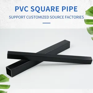 Wholesale Top Quality PVC PC Square Pipe Low Price ABS Plastic Tube