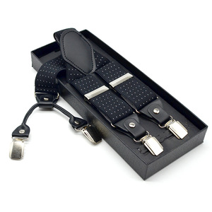 <span class=keywords><strong>Bretelle</strong></span> alla Moda da <span class=keywords><strong>Uomo</strong></span> con 4 Clip, <span class=keywords><strong>Bretelle</strong></span> Casual <span class=keywords><strong>in</strong></span> <span class=keywords><strong>Pelle</strong></span>, <span class=keywords><strong>Bretelle</strong></span> Elastiche per Pantaloni da <span class=keywords><strong>Uomo</strong></span> - Product Image 3