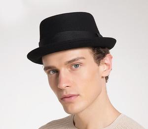 Chapeau en feutre 100 % laine de qualité supérieure, style Pork Pie authentique, idéal pour les fêtes, le sport et la pêche – Vente en gros directement du fournisseur d'usine - Product Image 1