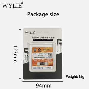 Adaptador de Tarjeta SIM Física WYLIE <span class=keywords><strong>ESIM</strong></span> Ip para iPhone 17 16 15 14 Pro Max, Versión Estadounidense, Lector de Doble SIM, Cable Flexible, Convertidor de Bandeja SIM - Product Image 4