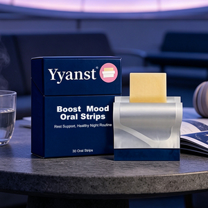 Yyanst Tiras Orales de Disolución Rápida, Soporte Portátil para el Descanso, Película Oral, Suplemento Dietético Diario para Adultos, 30 Tiras - Product Image 2