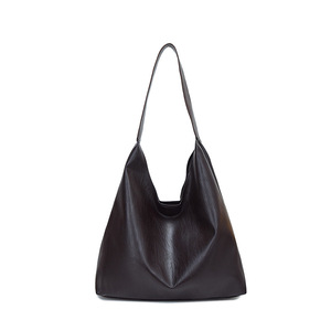 Simple Retro Large-capacity PU Women's New Fashion commuter Crossbody Shoulder Tote Bag - Product Image 5