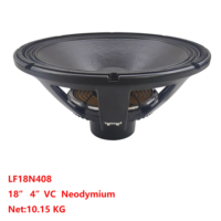Nouveauté : Subwoofer néodyme AES de 18 pouces, 1500 W |   Haut-parleur de basses ultra-léger de 4 pouces (100 mm) avec aimant de 98 mm, 97 dB, pour système Line Array