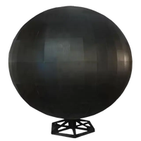 Pantalla LED Esférica RGX Source Factory P2.5MM, Pantalla LED RGB con Forma de Tierra de 2 Metros de Diámetro, Panel Flexible, Pantalla de Video LED Esférica