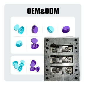 High-Precision Frio e Hot Runner Máquinas para Shampoo Bottle <span class=keywords><strong>Cap</strong></span> Injection Mold Factory Preço de atacado Moldes de alta qualidade - Product Image 1