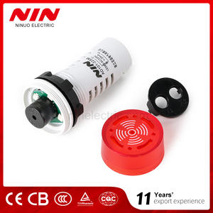 Piccolo cicalino elettronico del bottone dell'allarme di cc di ca di 22mm ip65 6v 9v <span class=keywords><strong>12v</strong></span> 220v - Product Image 2