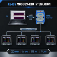 Enregistreur de diagrammes de température numérique sans papier MPR800 CE 2/4/6/8/10 multicanal avec écran couleur TFT LCD, alarme/USB/MODBUS RS485 ODM