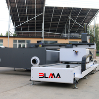 Cortadora láser CNC Premium de alta resistencia industrial 6000W 3000mm * 1500mm cortadora láser de placa de acero con mesa de intercambio