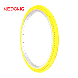 Neumáticos para bicicleta eléctrica Nedong de 20 pulgadas, sin aire, a prueba de pinchazos, de TPE, para bicicleta eléctrica - Product Image 3