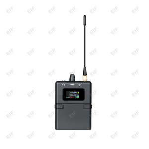 AC-100 Stereo In-Ear Audio Monitoring System 590.5-599.5MHz <b>Wireless</b> Headphone Receiver Volume <b>Control</b> AA Battery Powered XLR - Product Image 3