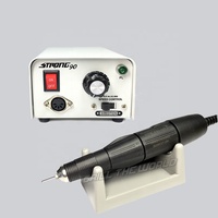 Machine à ongles électrique professionnelle originale Strong 90 102L, 35000 tr/min, outil de manucure et de polissage des ongles