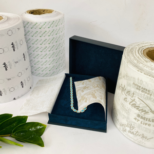 Papel Kraft blanco Stock Offset 14g 17g 28G Embalaje recubierto de arte a prueba de humedad virgen para zapatos Ropa Regalos Zapatos reciclables - Product Image 5