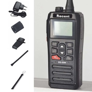 RS-50M récent Yacht Pêche en mer <span class=keywords><strong>Radio</strong></span> marine VHF IPX7 étanche Flotteur Flash Moniteur d'alarme Scan Chargement USB Émetteur-récepteur de mer - Product Image 4