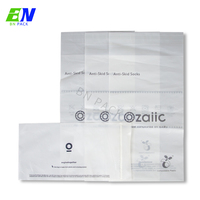 Sacs en plastique personnalisés avec logo, 100 sacs zoomables en poly pour la livraison, emballage de vêtements de sport, biodégradables à fermeture éclair