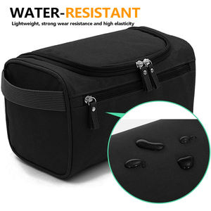 حقيبة غسيل محمولة محمولة مقاومة للماء للنساء للسفر حقيبة مكياج متعددة الوظائف تحمل التخزين - Product Image 4