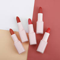 Rouge à lèvres mat minéral waterproof de haute qualité avec logo personnalisé, marque privée, longue tenue et hydratant