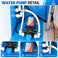 Station de distribution d'eau froide quotidienne 110-240V, distributeur d'eau pour points de remplissage communautaires