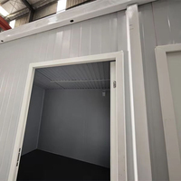 Maison préfabriquée en conteneur à montage rapide, imperméable, isolée, modulaire, pour chantier de construction, logement temporaire