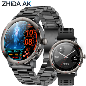 Smartwatch KC102 AMOLED per il monitoraggio della salute con ECG+PPG, monitoraggio della frequenza cardiaca, monitoraggio scientifico del sonno, dell'ossigeno nel sangue, della pressione e della variabilità della frequenza cardiaca (HRV) - Product Image 1
