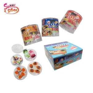 Wholesale Sushi Shaped Soft Candy Delicious Fun Fruity Jelly