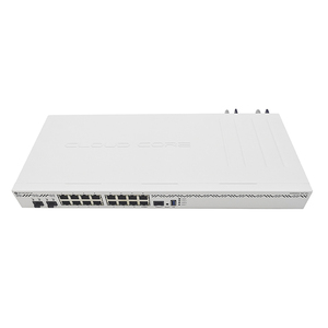 Router Gigabit Mikrotik <span class=keywords><strong>CCR2004</strong></span>-<span class=keywords><strong>16G</strong></span>-<span class=keywords><strong>2S</strong></span>+ de 16 Puertos con 2x 10G SFP+, Función de Firewall VPN, Velocidad de Datos LAN Máxima de 300 Mbps, <span class=keywords><strong>CCR2004</strong></span> CCR2216 - Product Image 1