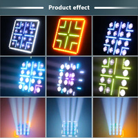 16X10W Faisceau 96pcs LED RGB Perles + COB Froid Strobe Matrix Light avec Wash Moving Head Effect Stage Light pour DJ Disco Party Club