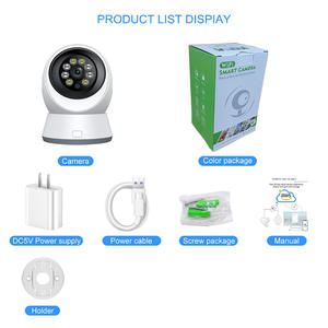 3mp Wireless Home 360-Grad-Nachtsicht Wifi-Überwachung Bewegungs erkennung Cloud-Kamera Innen überwachungs kamera - Product Image 6