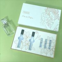 Vente en gros de boîte cadeau de costume de parfum pour femmes parfum léger floral boîtes d'emballage de parfum durables boîte d'emballage de cosmétiques