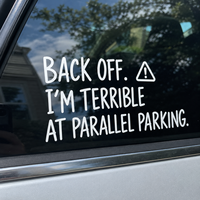 Autocollants de voiture personnalisés découpés au laser, autocollants en vinyle pour fenêtres de véhicules avec texte personnalisé