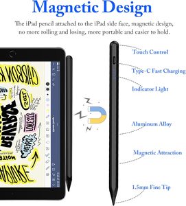 Phổ stylus bút IOS Android nhạy cảm cảm ứng hoạt động bút cho ipad máy tính bảng điện dung màn hình stylus bút - Product Image 5