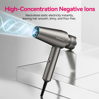 Sèche-cheveux professionnel FirePhoenix M2 double tension OEM 100V-240V, conception personnalisable, 110000 tr/min, pour salon de coiffure, directement de l'usine