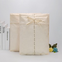 Mini sacs en toile personnalisés 100% en coton biologique, pochette enveloppe à poussière, sacs en mousseline, emballage de sérigraphie recyclé pour chaussettes