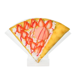 Customized Plastic Artificial Pvc Pu Cream Chocolate Egg And Ham Crepes