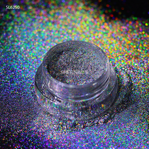 Sheenbow long lanh Laser cầu vồng sắc tố Holographic multichrome sắc tố Eyeshadow Loose bột cho trang điểm và Nail Gel - Product Image 2